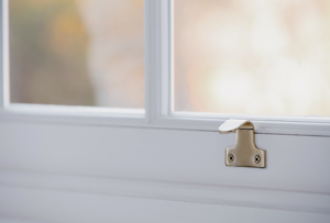 a draught part on a sash window